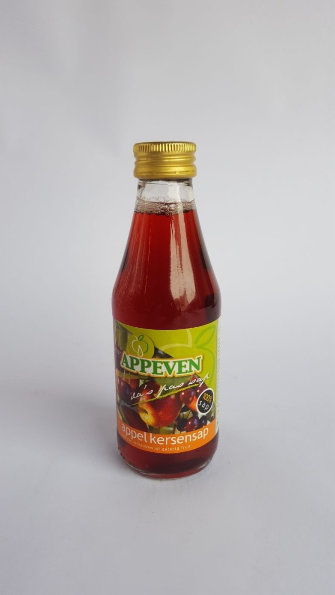 Appel-kersensap 0,2 liter | Hermans Groenten & Fruit