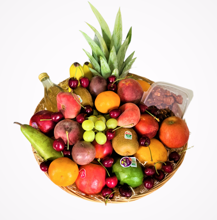 munitie Fobie sticker Fruitmand groot | Hermans Groenten & Fruit